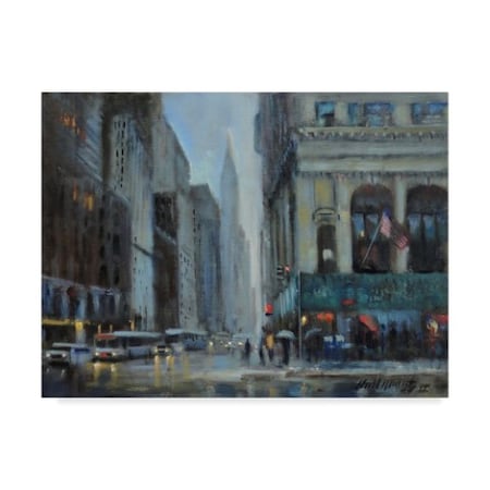 Hall Groat Ii 'Chrysler Building, Manhattan' Canvas Art,35x47